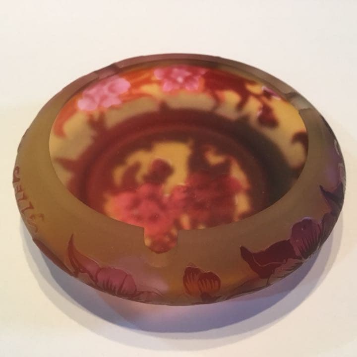 エミールガレ復刻版 ルーマニア製 新品 インテリア 灰皿 小物入れ 花瓶 芸術品