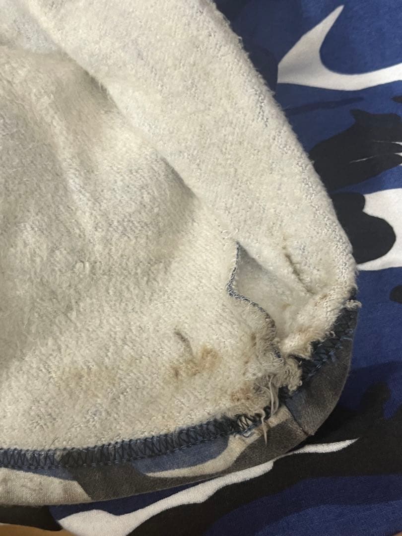 パンツ Trvo BLUE CAMO FUR POCKET SWEAT PANTS