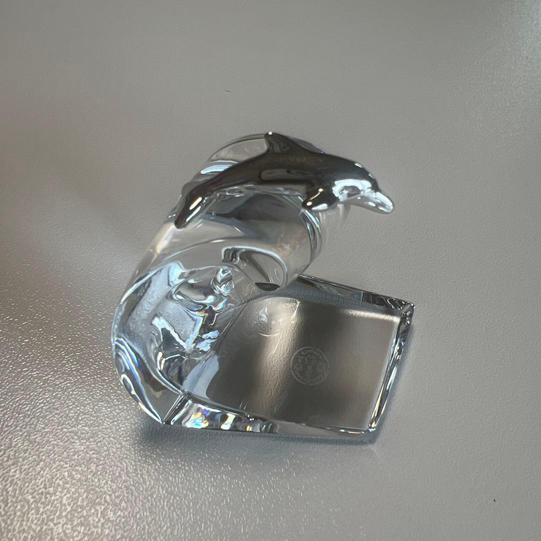 【レア品】Baccarat バカラ ペーパーウェイト 置物