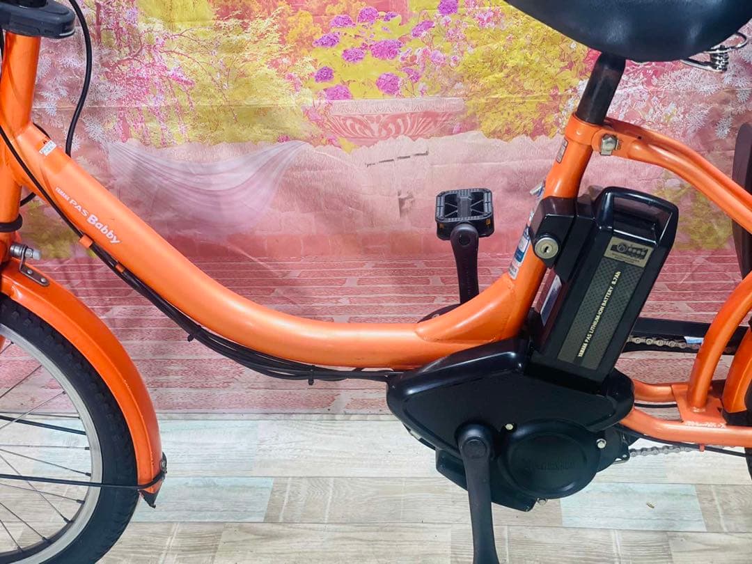 K3228 電動自転車 ヤマハ パスバビー 子供乗せ 20インチ 送料無料