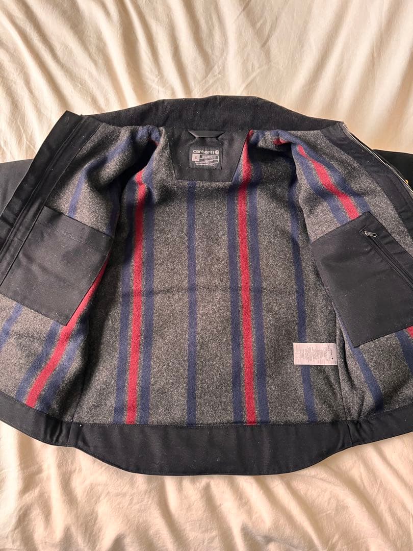 Carhartt カーハート　デトロイトジャケット　ブラック　Sサイズ