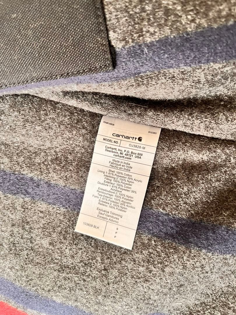 Carhartt カーハート　デトロイトジャケット　ブラック　Sサイズ