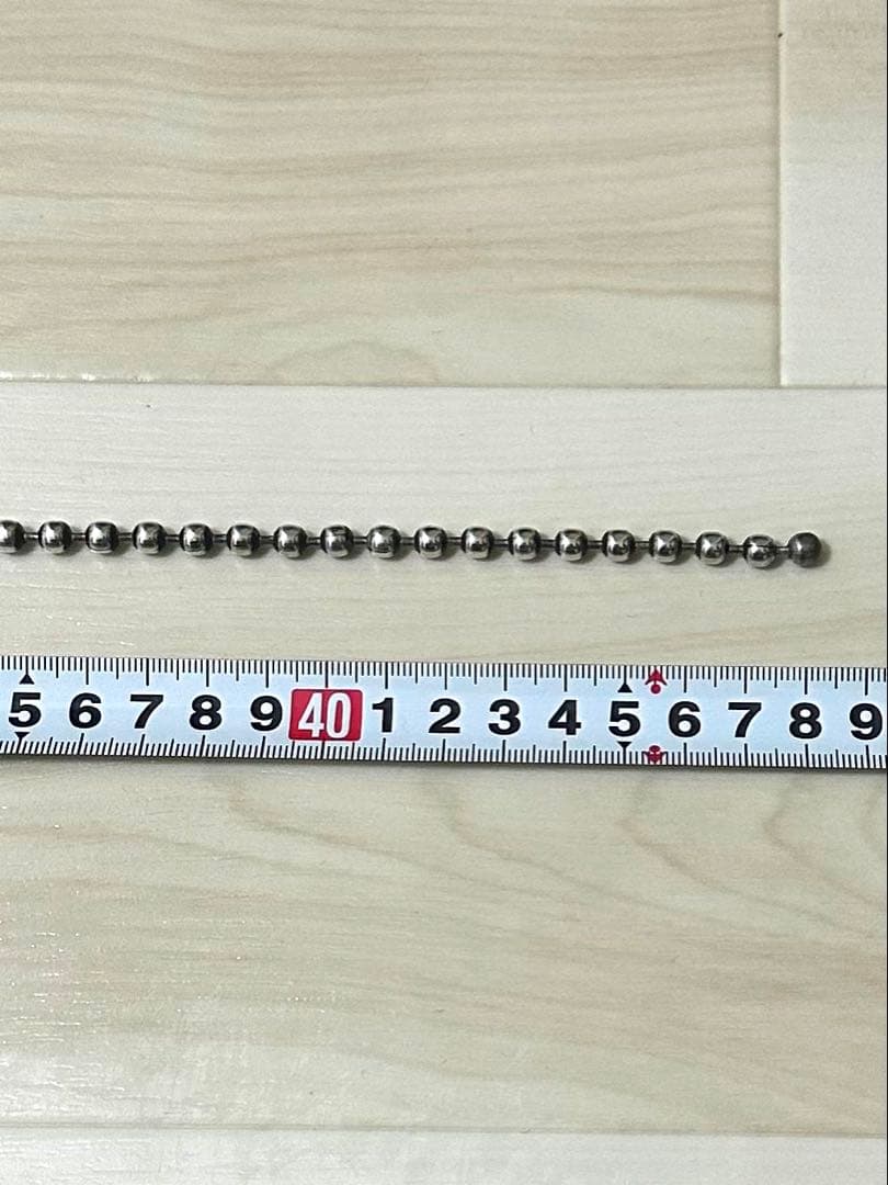 【正月限定価格】BWL ボールチェーン ネックレス 19インチ 48cm