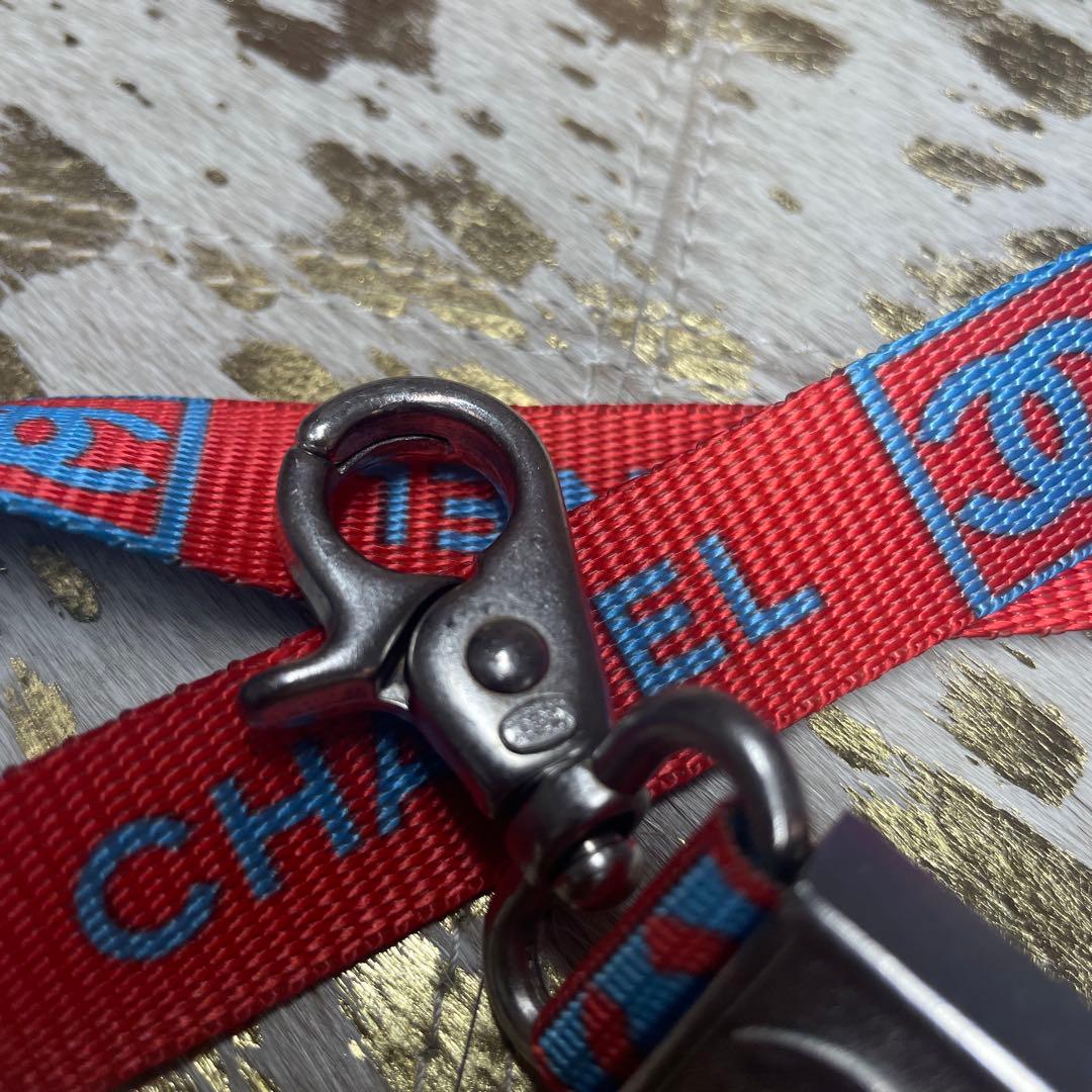 CHANEL ネックストラップ ナイロン ココマーク スポーツライン レア 希少