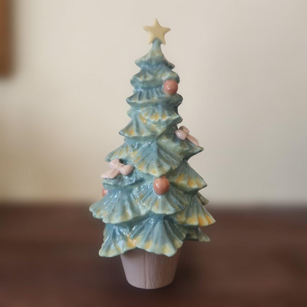 LLADRO リヤドロ　クリスマスツリー 置物 美品 専用箱付き