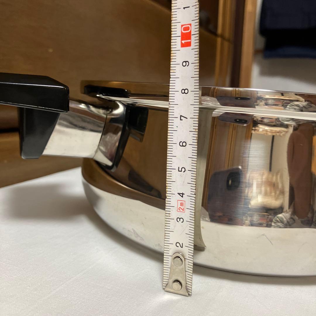 ロイヤルクイーン　20cm 両手鍋　蓋無し