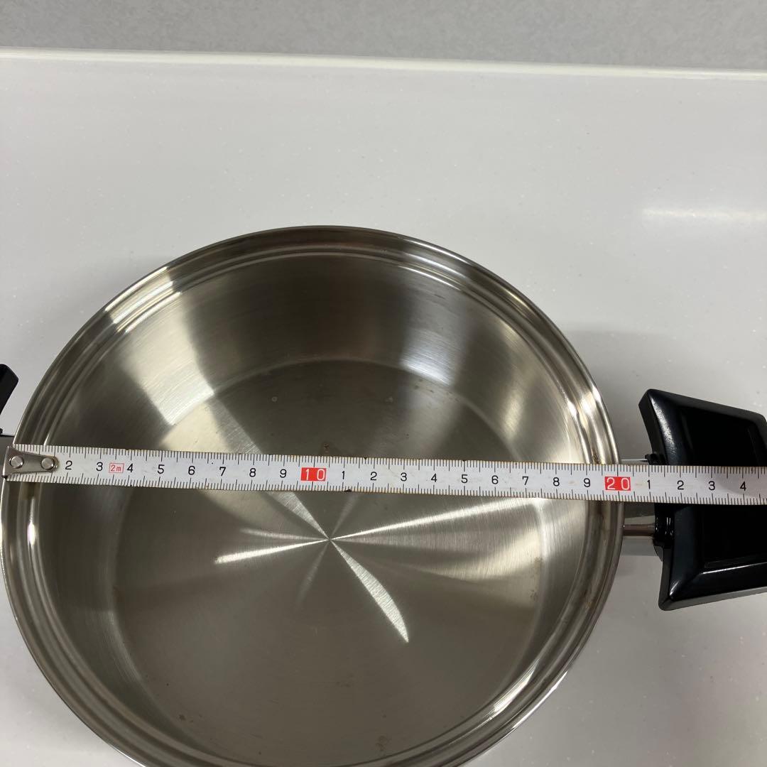 ロイヤルクイーン　20cm 両手鍋　蓋無し