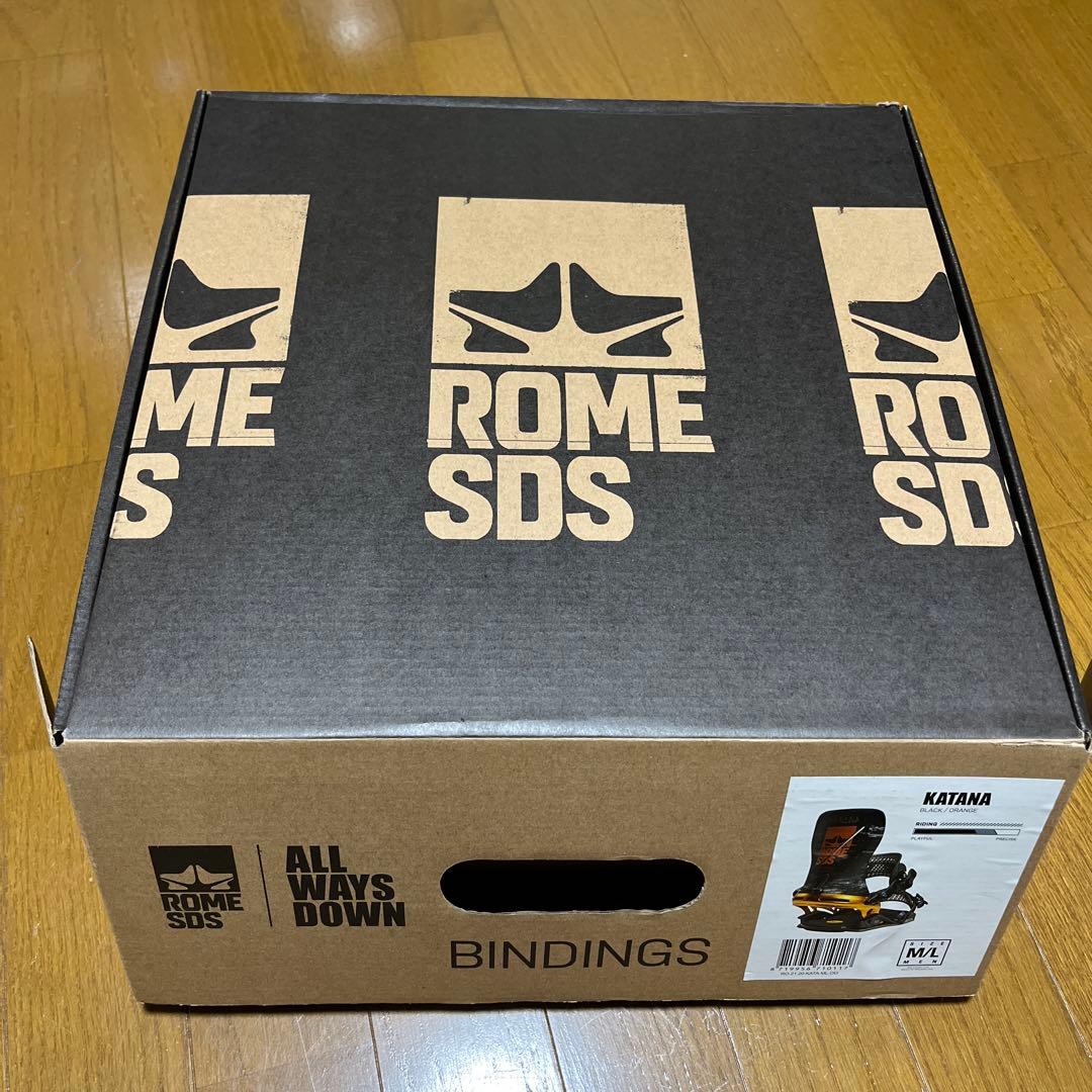 スノーボード ROME SDS KATANA Binding