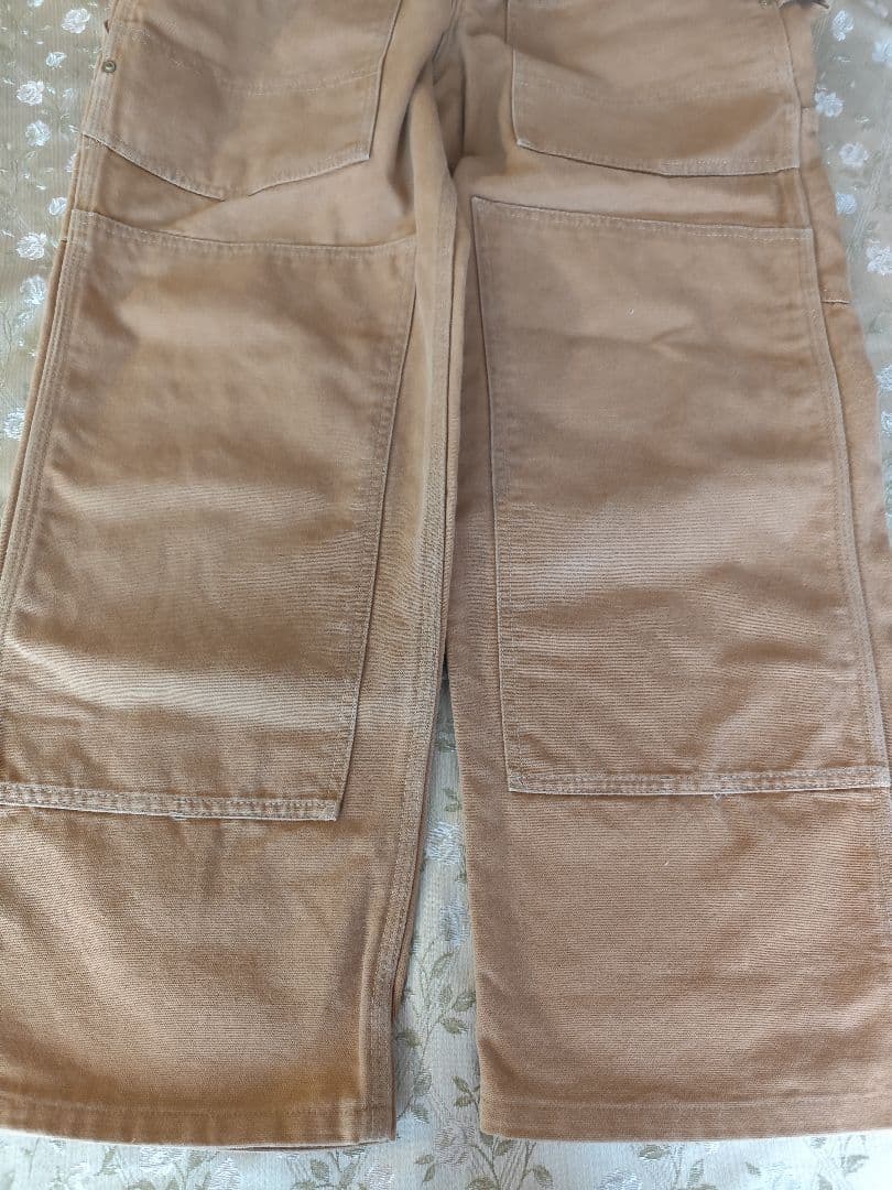 Carhartt ベージュ オーバーオール　エプロン