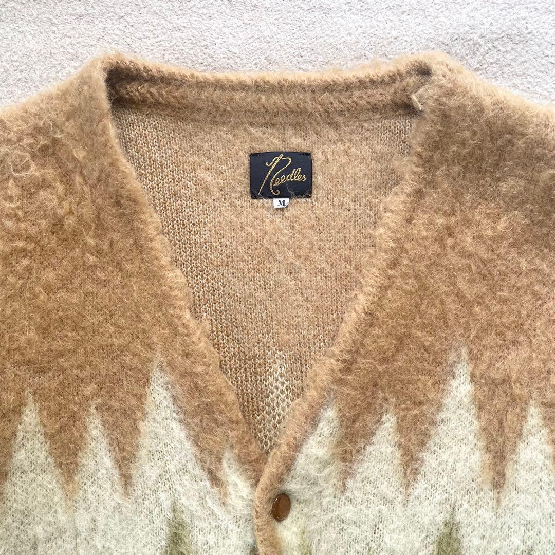 【レア】】Needles Mohair Cardigan Zigzag