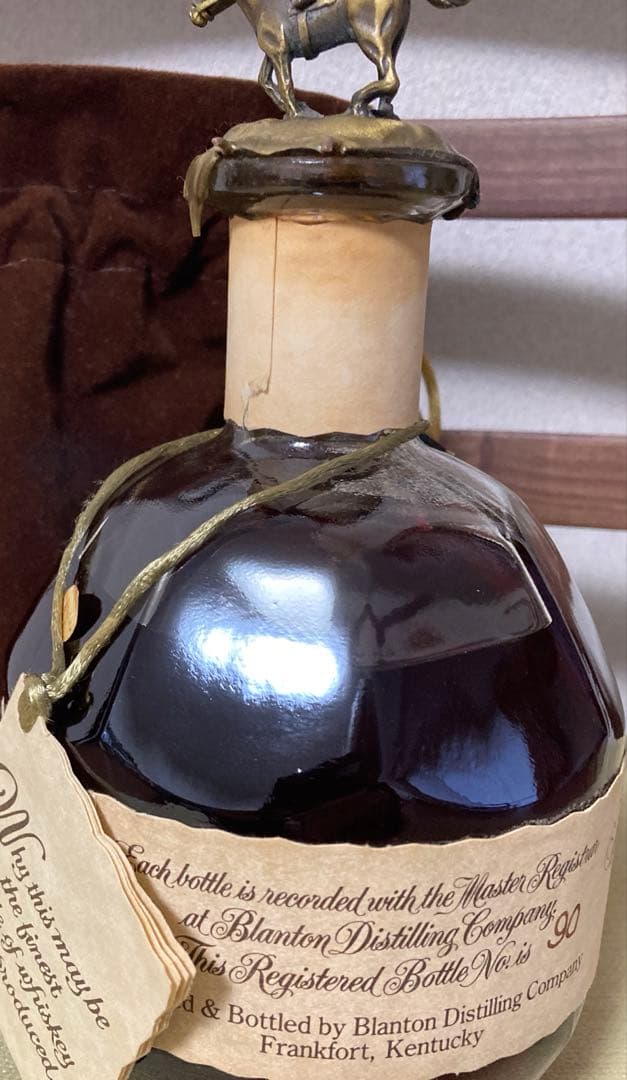 88年　ブラントン シングルバレル バーボンウイスキー