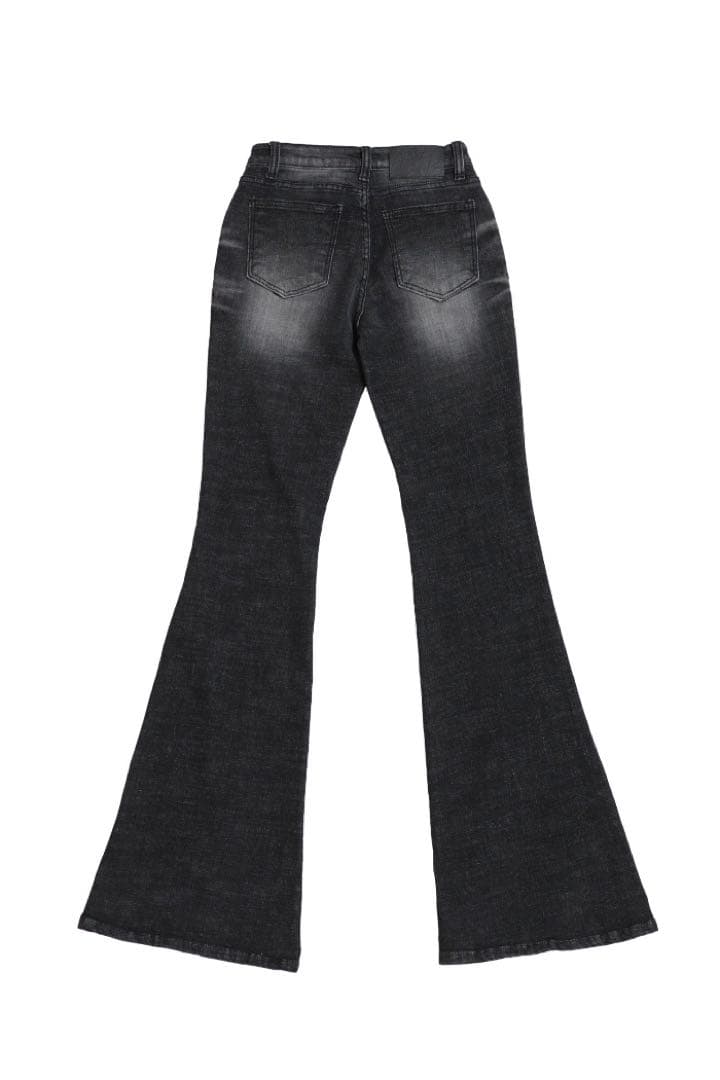 パンツ SYNERJYN CAT WASHING DENIM PANTS BLACK L