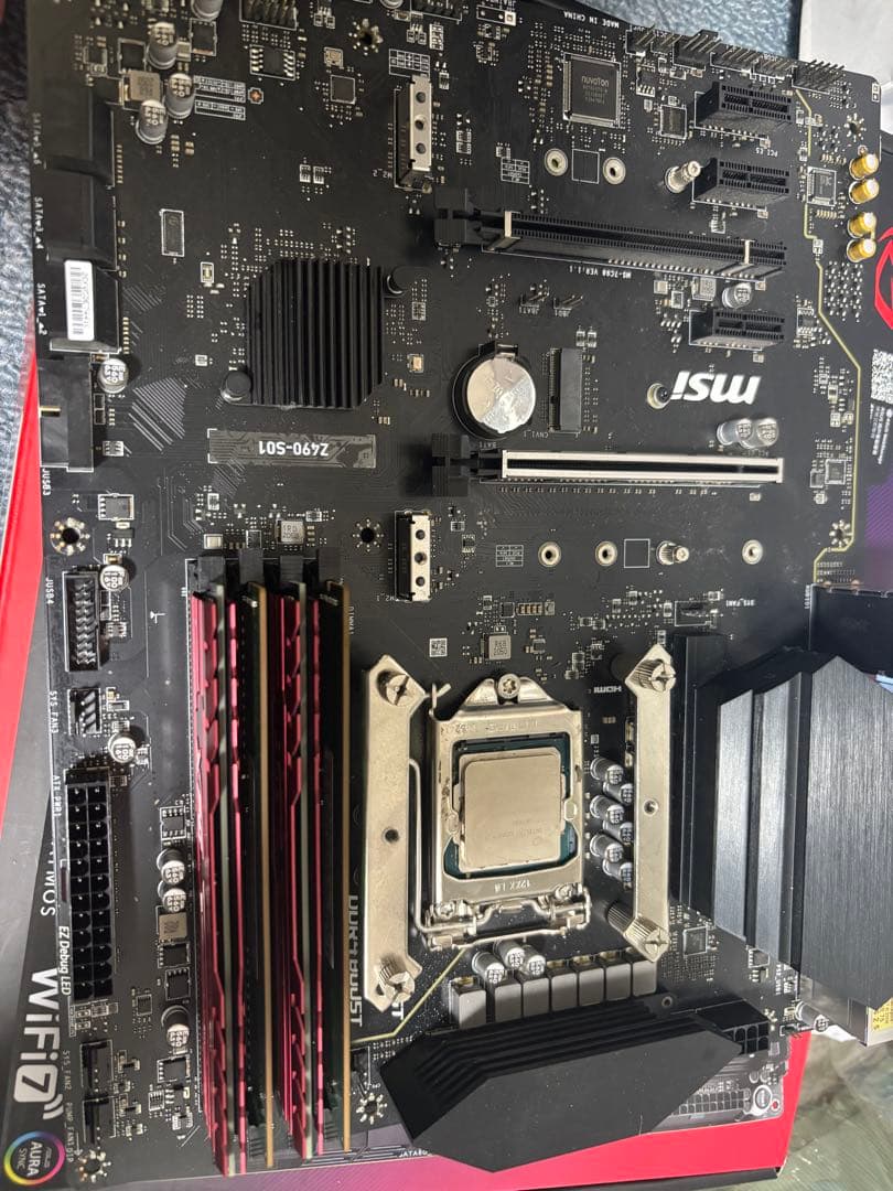 Intel Core i7-10700 + MSI Z490+メモリ32gb
