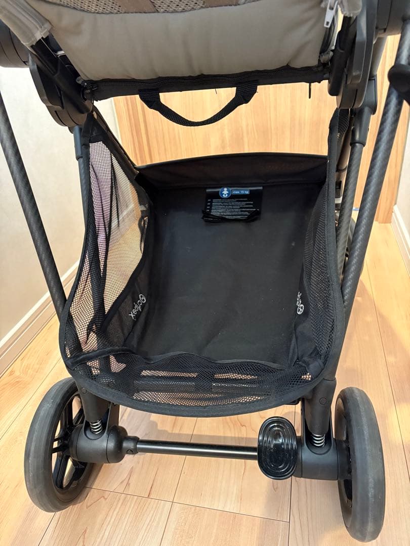 【美品】サイベックス　2021年式メリオカーボン　A型ベビーカー　ソーホーグレー