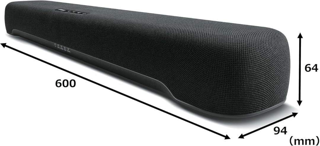 YAMAHA サウンドバー 幅60cm Bluetooth対応 SR-C20A