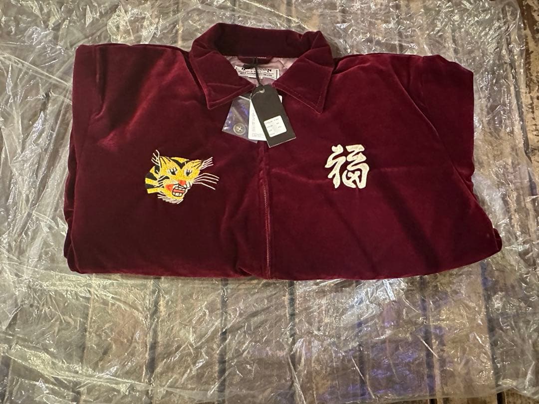 HOUSTON VELVETEN 別珍ベトナムジャケット