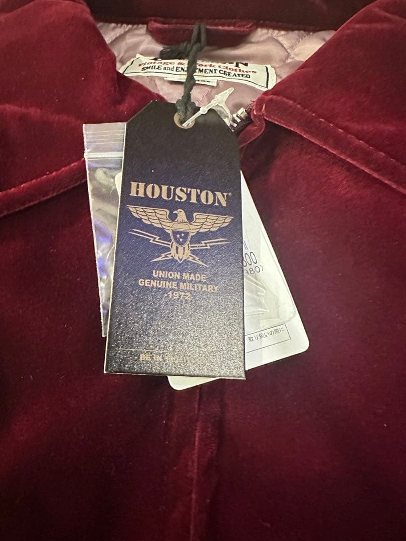 HOUSTON VELVETEN 別珍ベトナムジャケット