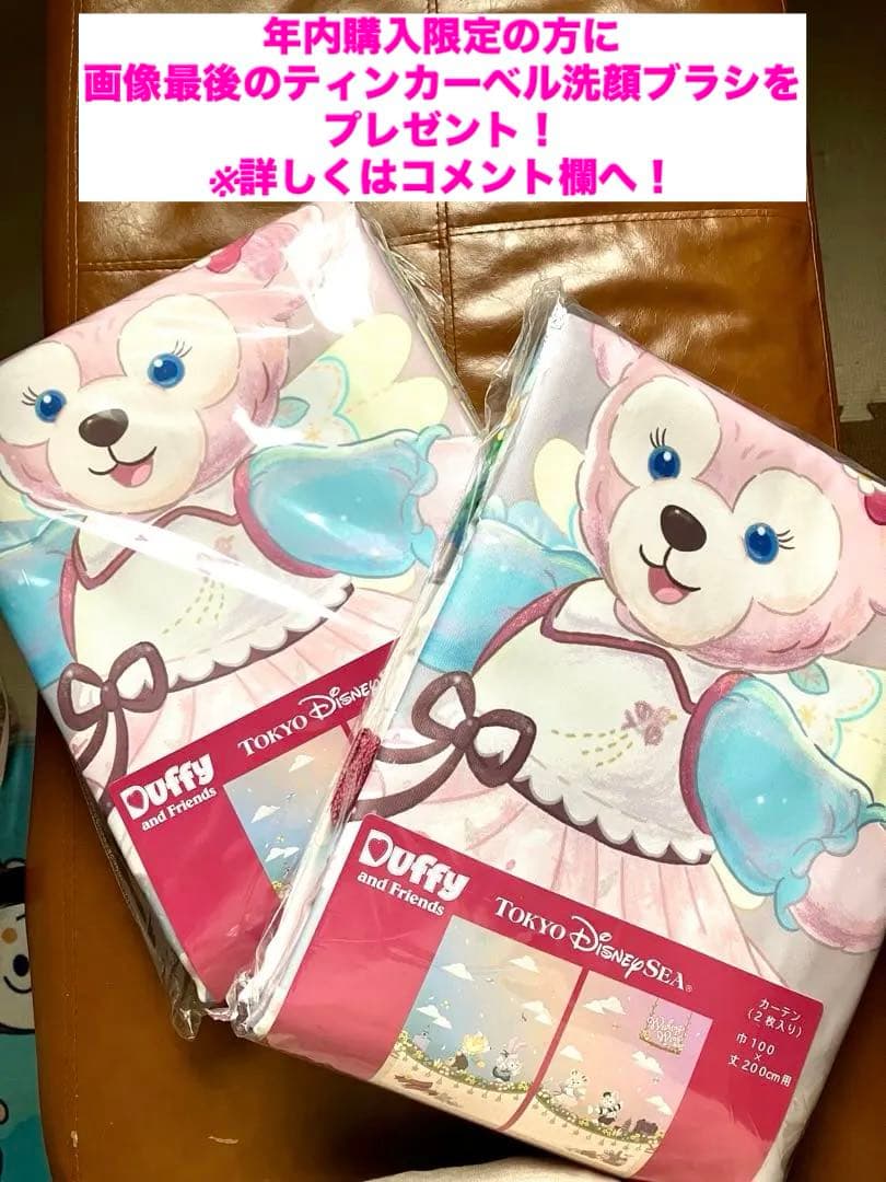 ディズニーシー　ダッフィー＆フレンズ　カーテン　ウィッシングウィングス