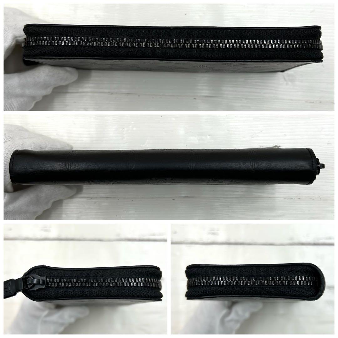 【新型IC】ルイヴィトン モノグラム シャドウ ヴェルティカル ノワール 長財布