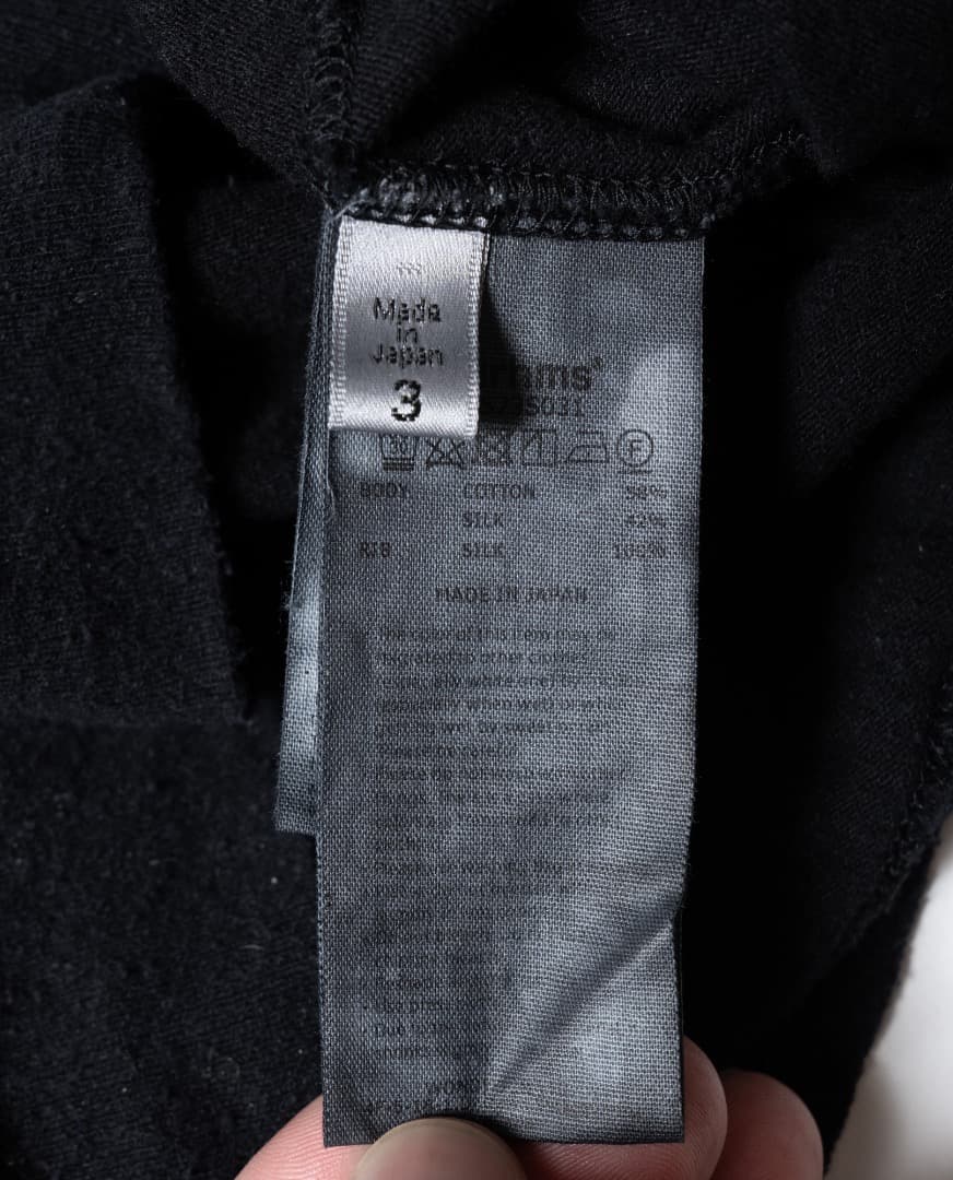 週末価格　blurhms C/Silk Nep Crew-zip サイズ3