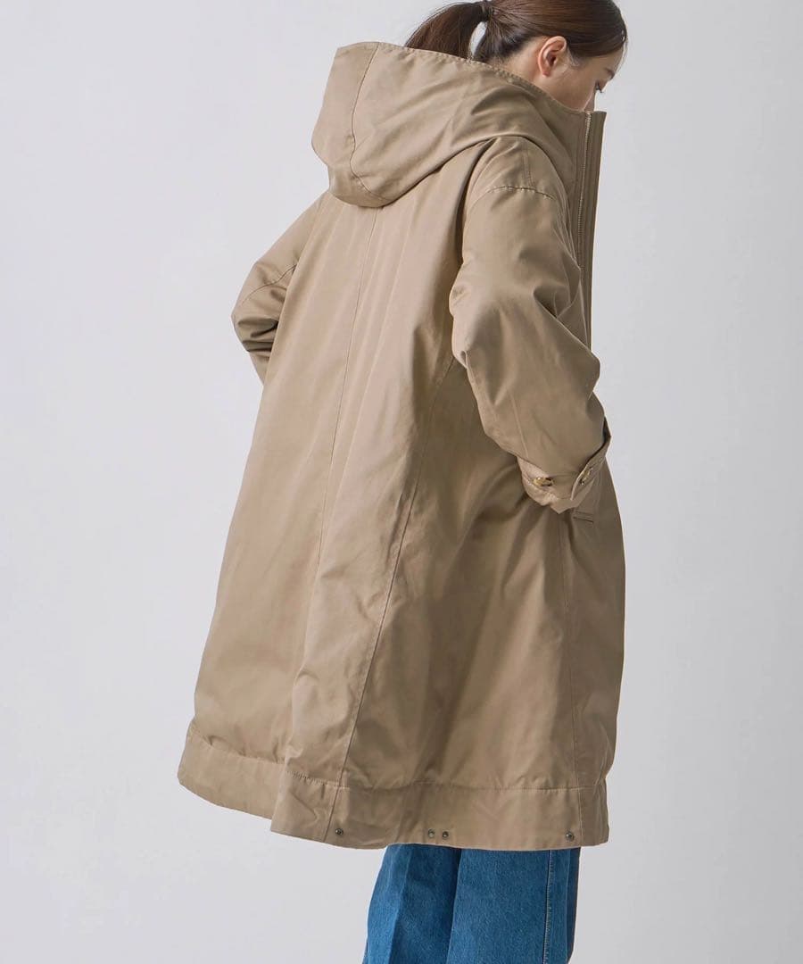 miffew ミフュー TENT LINE ZIP UP DOWN COAT
