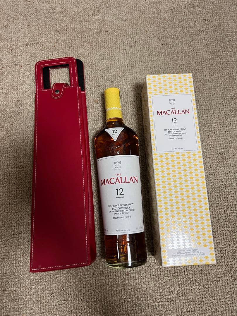 [限定品]マッカラン12年 カラーコレクション ウィスキー ギフトボックス付き