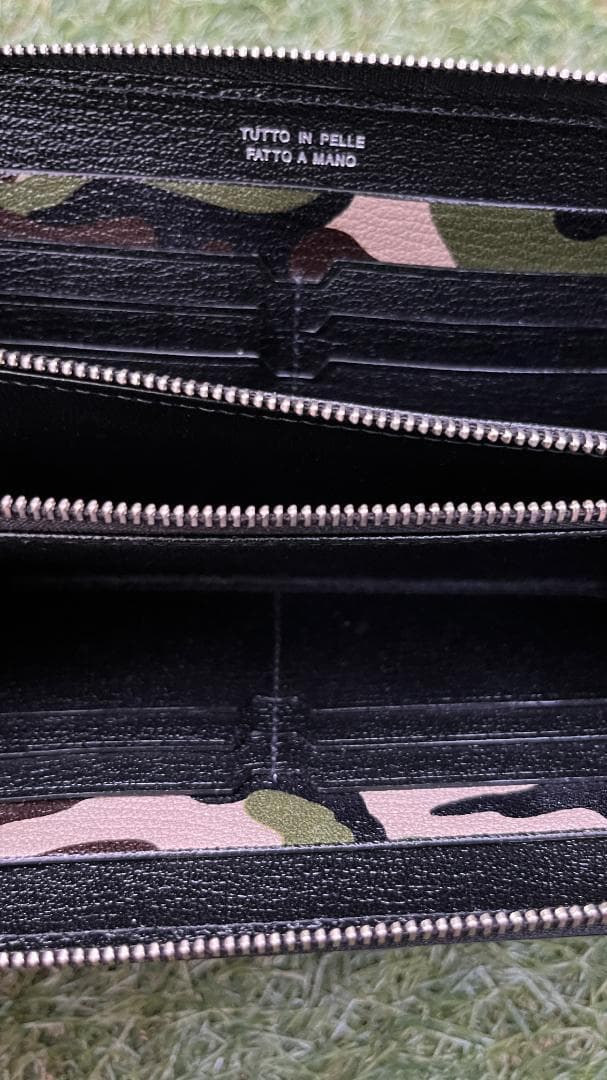 ラルコバレーノ / ラウンドジップ長財布 ③　LA409GTCAMOKHA
