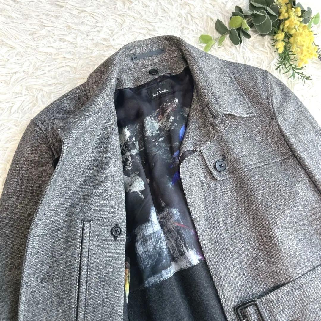 美品⭐️PS ポールスミス トレンチコート　ライナーあり　ベルト付き　2way