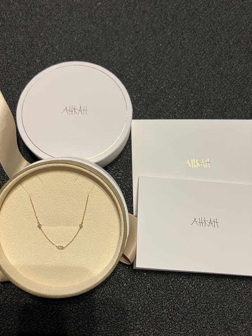 AHKAH アーカー ヌーディグラン ブレスレット 18K 販売証明書 箱付き