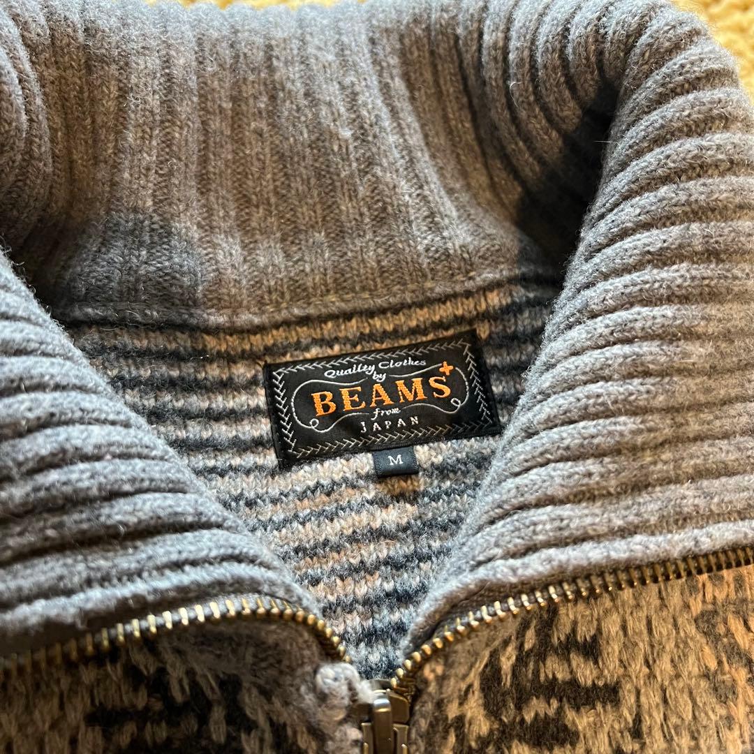 24AW 定価33,000円 ビームス プラス ニット カーディガン ジャケット