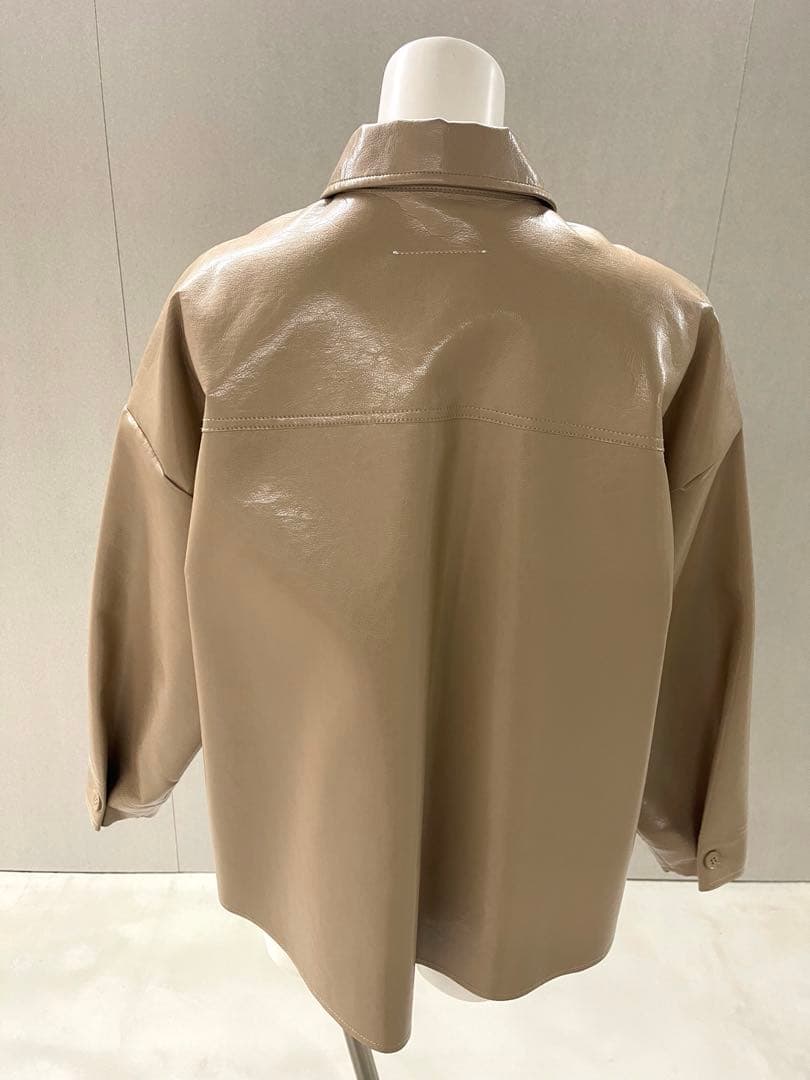 お値下げ　MM6 Maison Margiela アウター　フェイクレザー　S