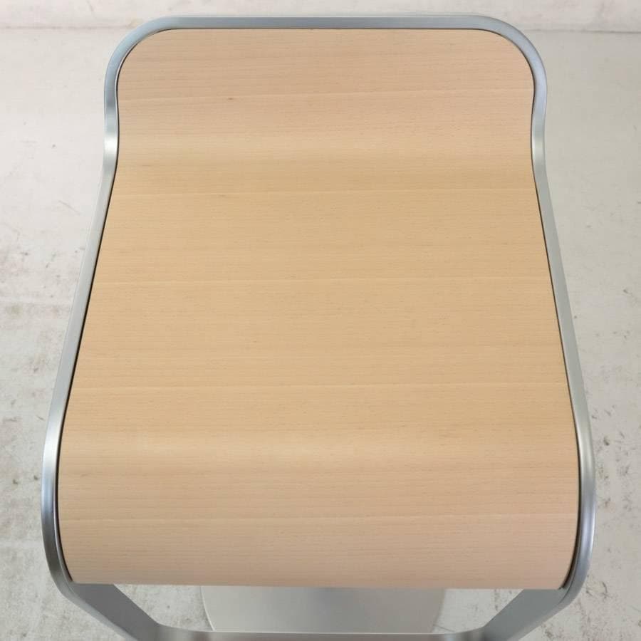 2脚まとめ買い ラパルマ レム カウンタースツール ハイタイプ 板座 昇降式2