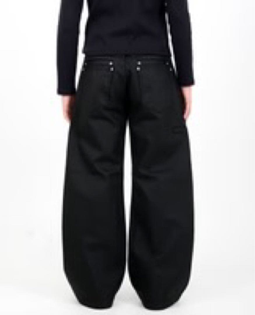 ［即完売］asapmode Oil Coating Wide-Leg Pants