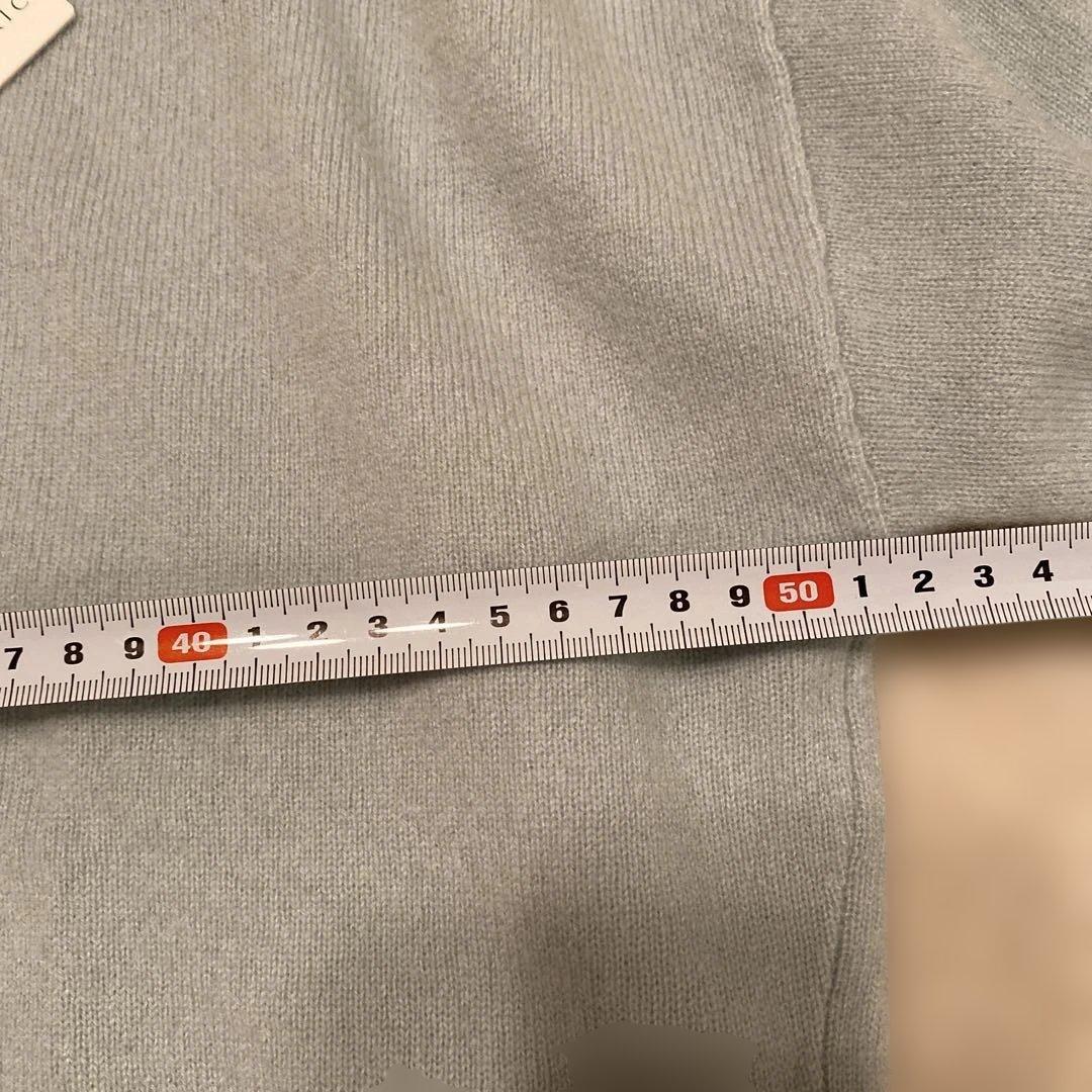 ［新品］BEATRICE カシミヤ100%Vネックニット Mサイズ
