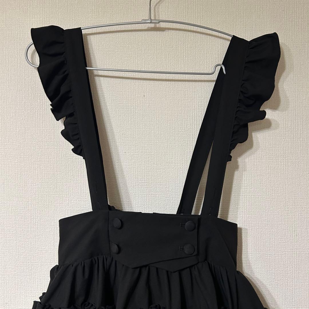 CATCOCOON クラシカルドールスカート スカート　フリル　黒　ブラック
