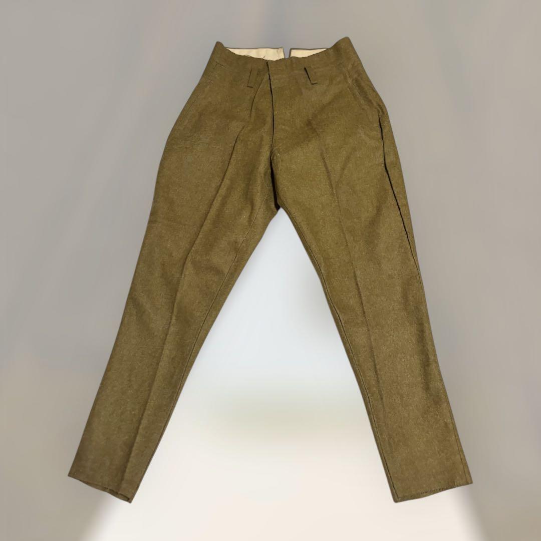 希少　40s 旧日本軍　ミリタリー　ウールパンツ　九八式　三号　昭和15年製