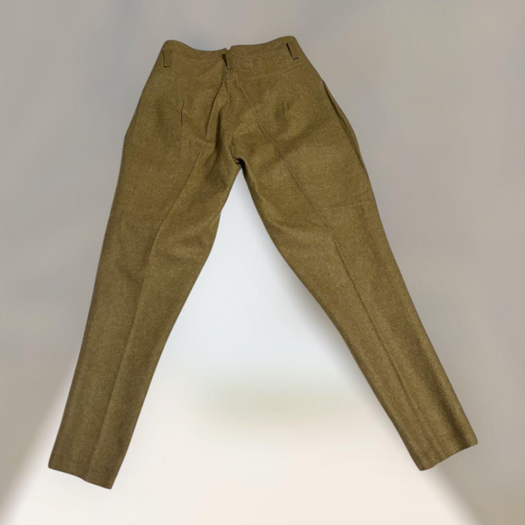希少　40s 旧日本軍　ミリタリー　ウールパンツ　九八式　三号　昭和15年製