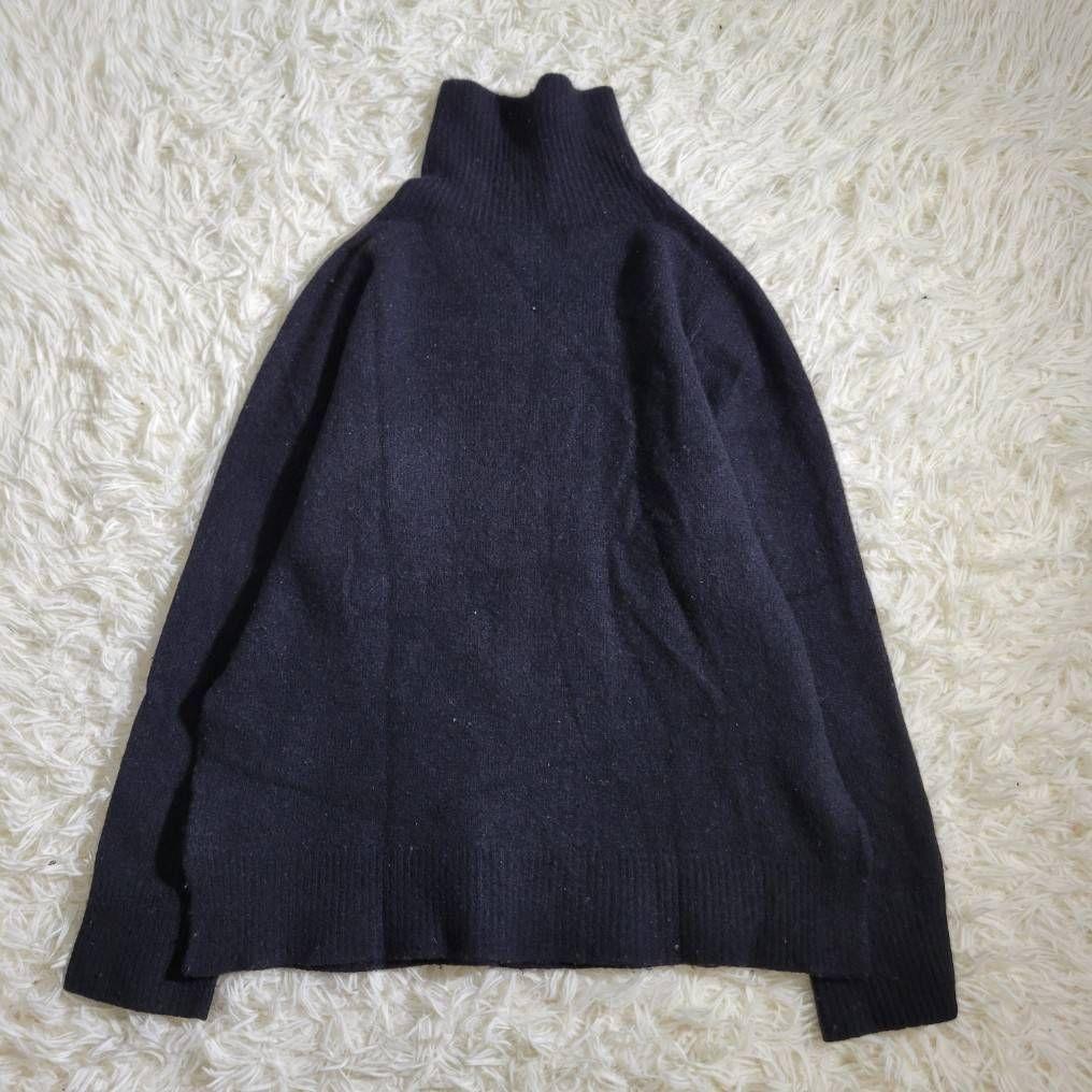 マーガレットハウエル　ニット　カシミヤ　ウール　ハイネック　タートルネック　M