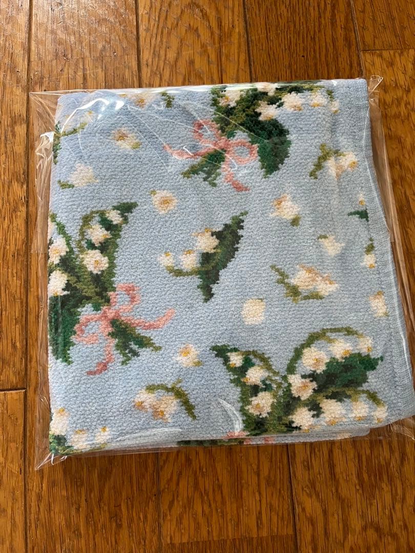 【B品・新品】フェイラー ハンドタオル ピュールミュゲ　すずらん　ブルー