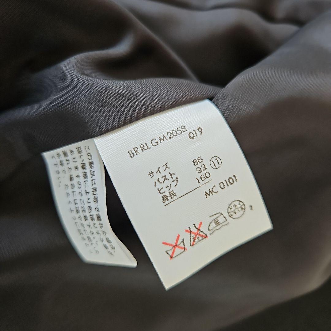ラルフローレン　パンツスーツ　黒　11号　就活 卒業式　毛59 絹41　美品