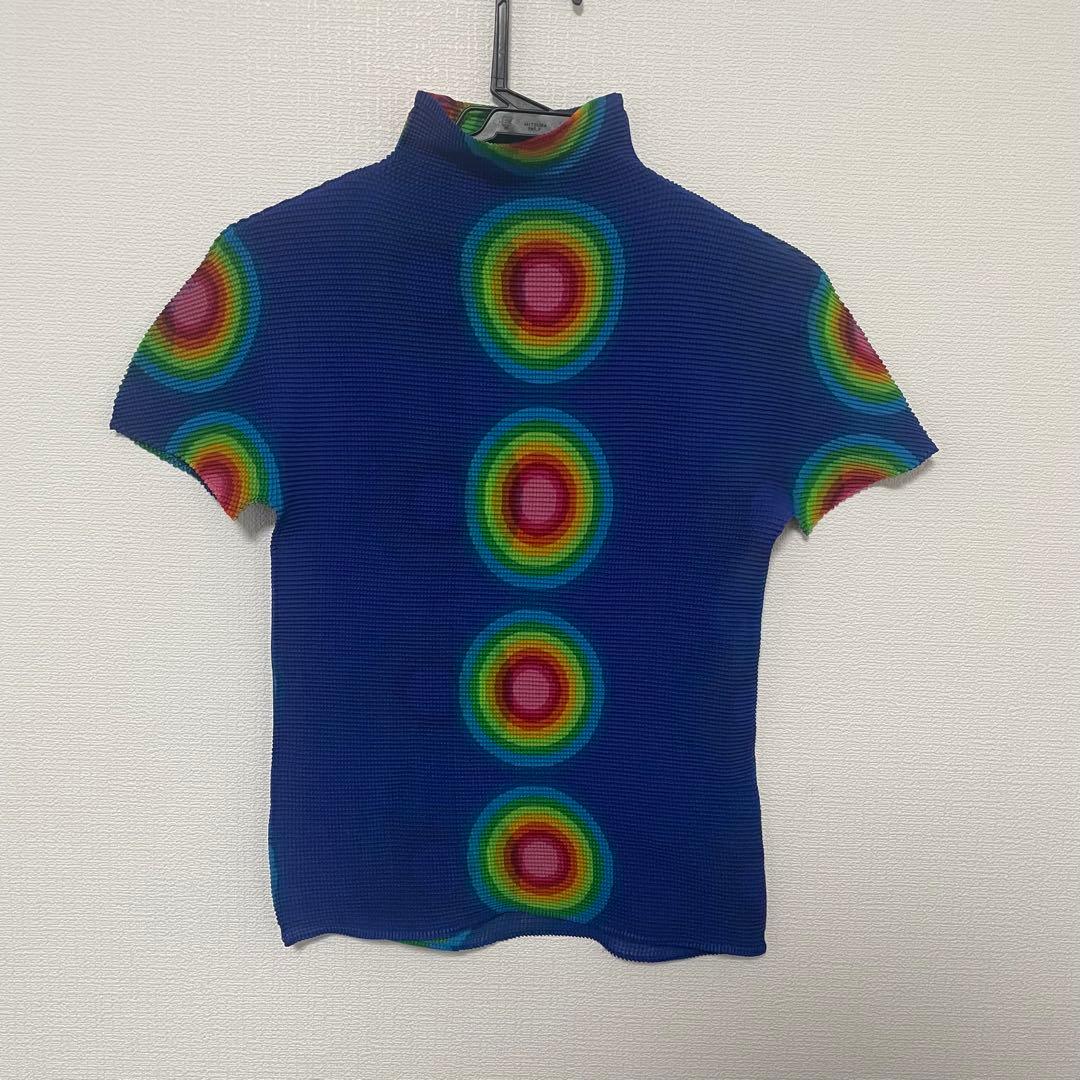 a974 ISSEY MIYAKE イッセイミヤケ プリーツ カットソー