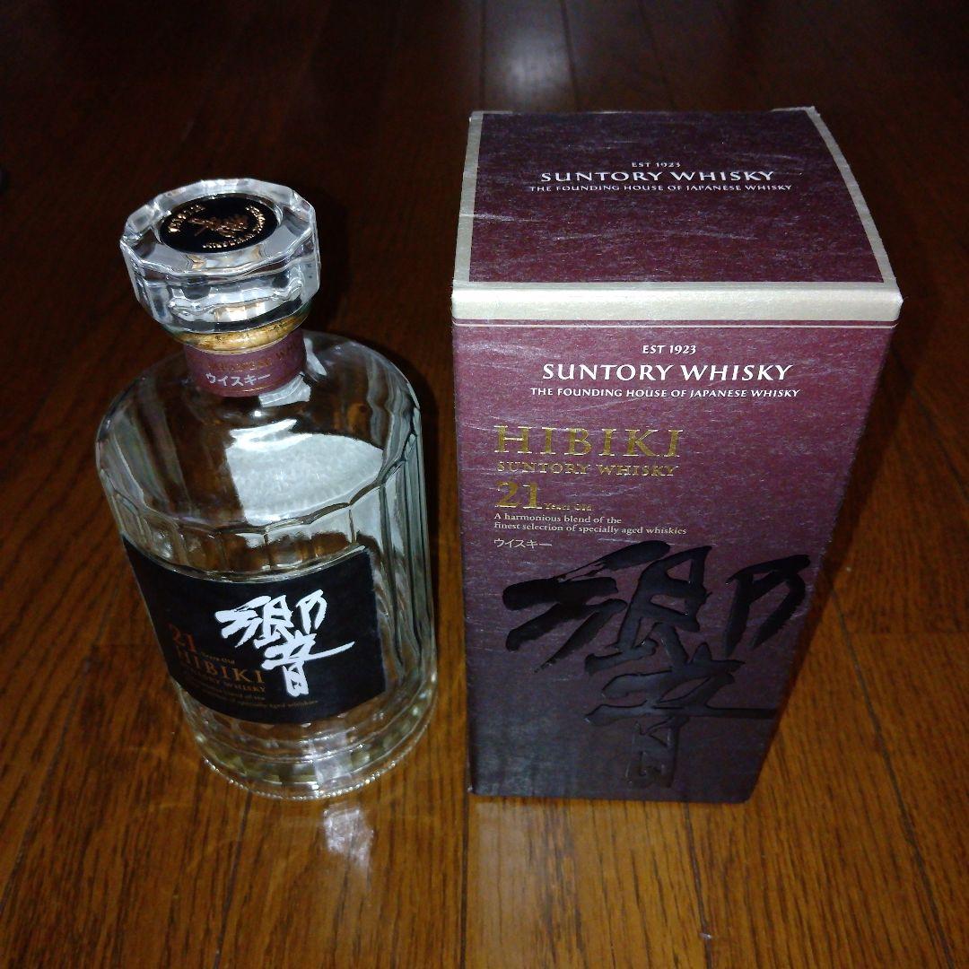 Hibiki 21 Year Old ウイスキー　空瓶　空箱