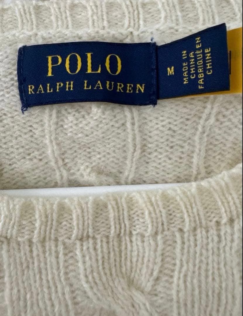 【カシミヤ】レディースPolo Ralph Lauren ニットセーター M