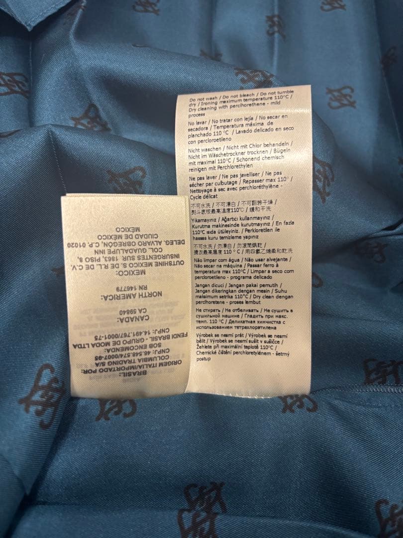 スカート FENDI Silk Midi Skirt