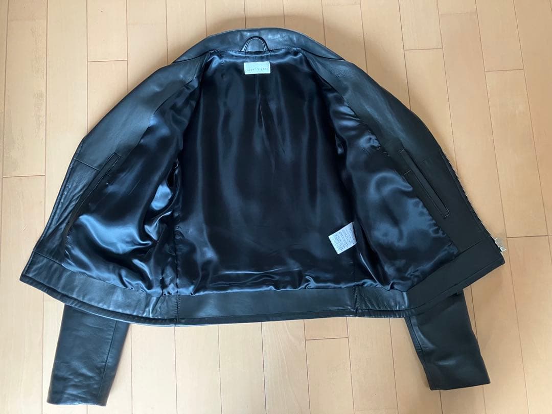 アッパーハイツ　レザージャケット　ラムレザー　羊革　ダブルライダースジャケット