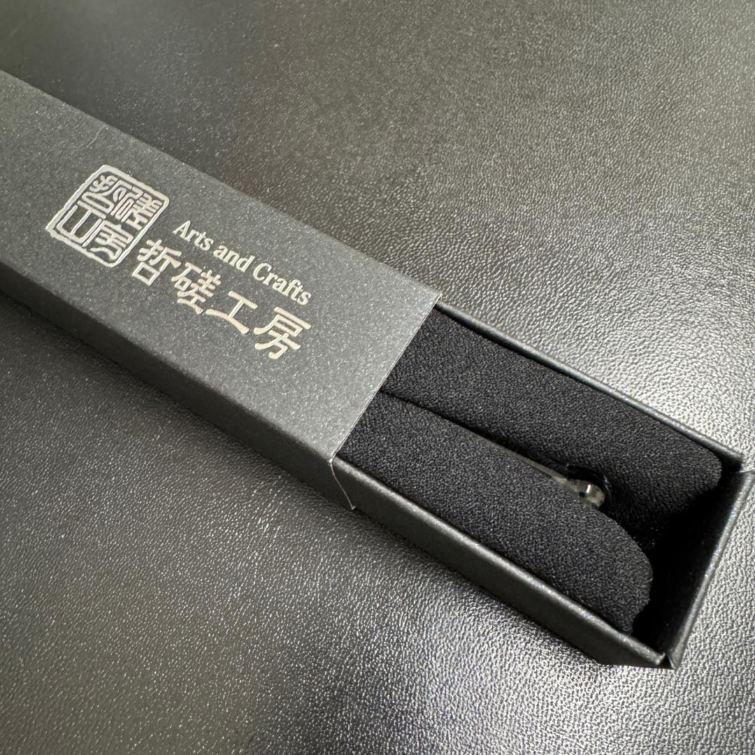 GA7122◆未使用 哲磋工房 ガラスペン エトワール♪