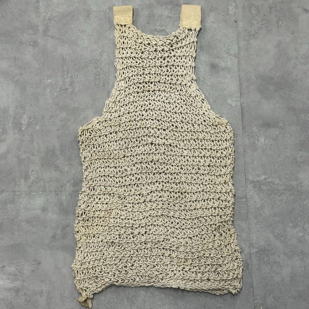 40s BRITISH ARMY MESH TANKTOP 希少 DM444