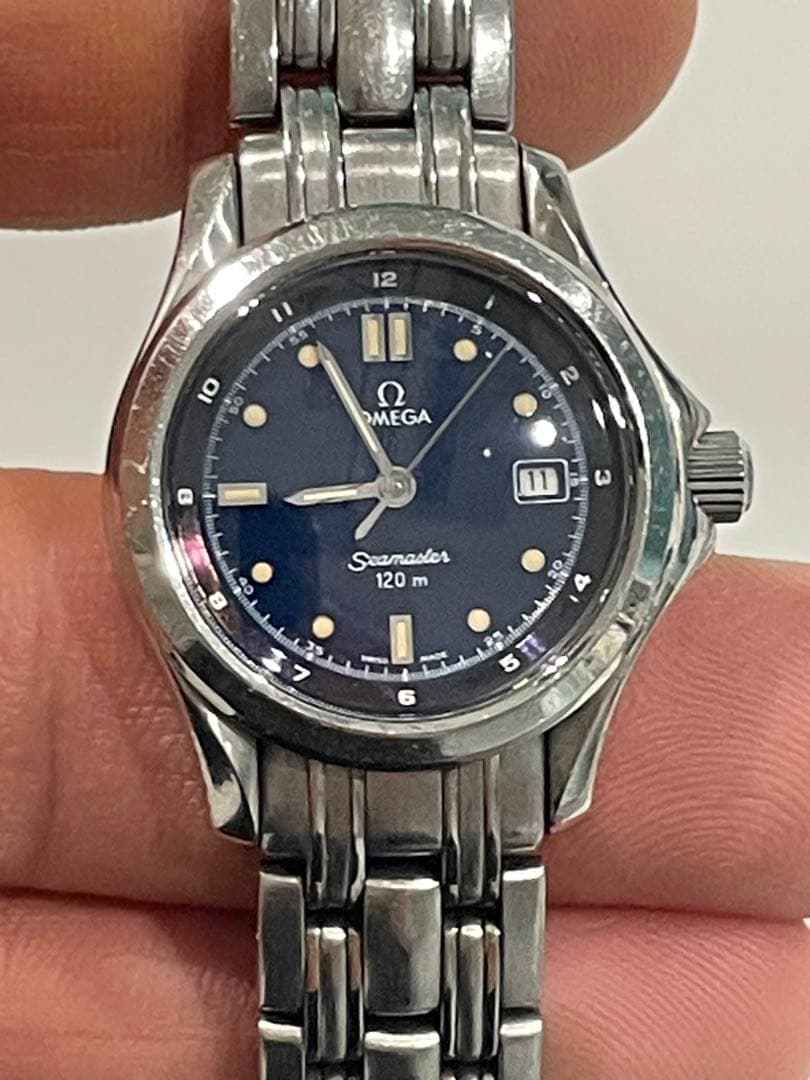OMEGA シーマスター電池新品　稼動品