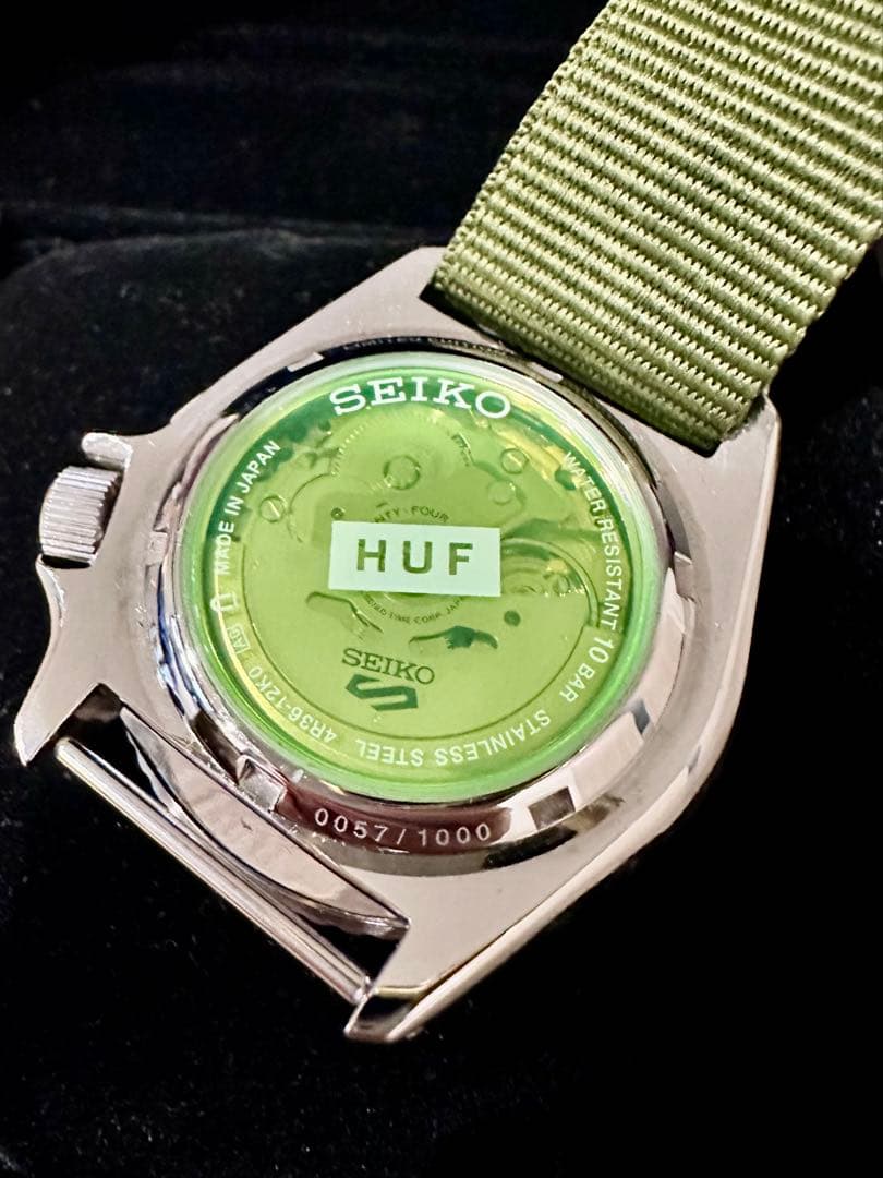 【美品】HUF × SEIKO コラボ 腕時計