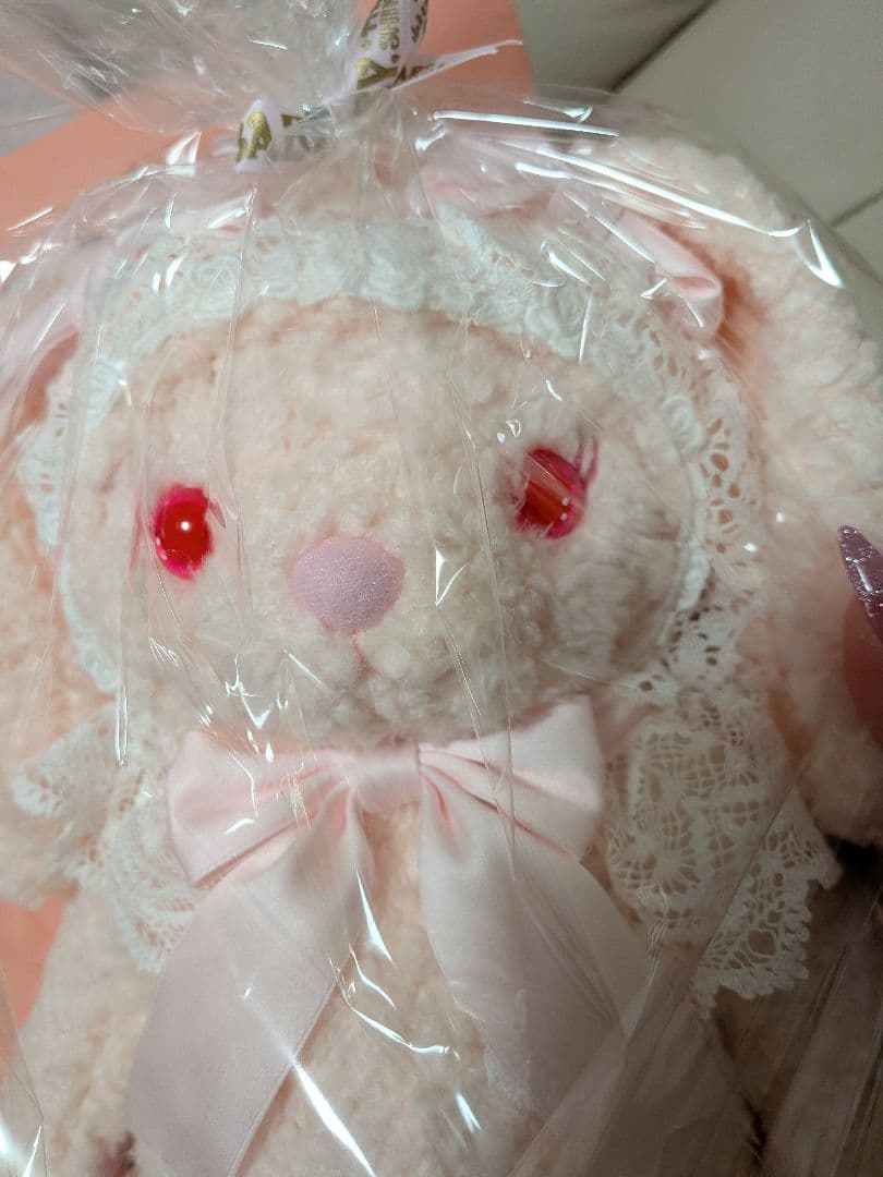 d*9様 沢山の中からお顔厳選 ピンク うさくみゃリュック ミニ 新品